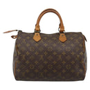 LOUIS VUITTON Monogram Speedy 30 Hand Bag M41526 LV Auth 184184A-2