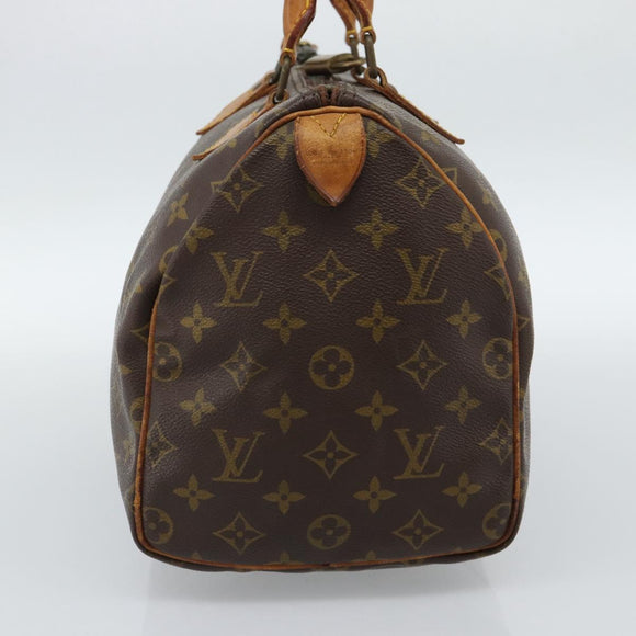 LOUIS VUITTON Monogram Speedy 30 Hand Bag M41526 LV Auth 184184A