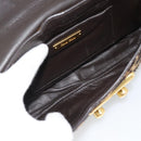Miu Miu Shoulder Bag Harako leather Beige Gold Auth 184187A-11