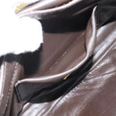 Miu Miu Shoulder Bag Harako leather Beige Gold Auth 184187A-21