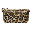 Miu Miu Shoulder Bag Harako leather Beige Gold Auth 184187A-2