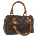 LOUIS VUITTON Monogram Mini Speedy Hand Bag M41534 LV Auth 184188-1