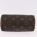 LOUIS VUITTON Monogram Mini Speedy Hand Bag M41534 LV Auth 184188-5