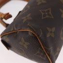LOUIS VUITTON Monogram Mini Speedy Hand Bag M41534 LV Auth 184188-15