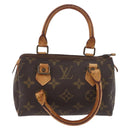 LOUIS VUITTON Monogram Mini Speedy Hand Bag M41534 LV Auth 184188-13