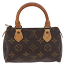 LOUIS VUITTON Monogram Mini Speedy Hand Bag M41534 LV Auth 184188-2