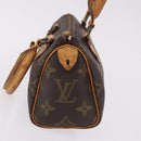LOUIS VUITTON Monogram Mini Speedy Hand Bag M41534 LV Auth 184188-3