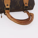 LOUIS VUITTON Monogram Mini Speedy Hand Bag M41534 LV Auth 184188-7