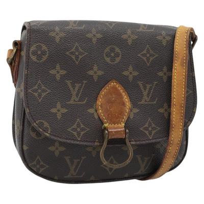 LOUIS VUITTON Monogram Saint Cloud MM Shoulder Bag M51243 LV Auth 184189