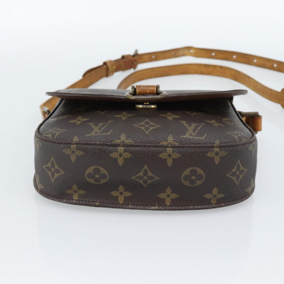 LOUIS VUITTON Monogram Saint Cloud MM Shoulder Bag M51243 LV Auth 184189