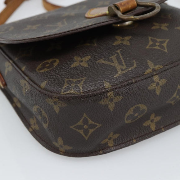 LOUIS VUITTON Monogram Saint Cloud MM Shoulder Bag M51243 LV Auth 184189