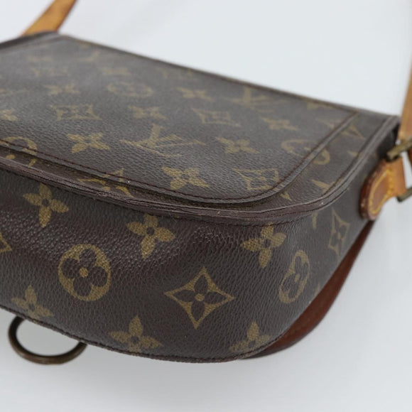 LOUIS VUITTON Monogram Saint Cloud MM Shoulder Bag M51243 LV Auth 184189