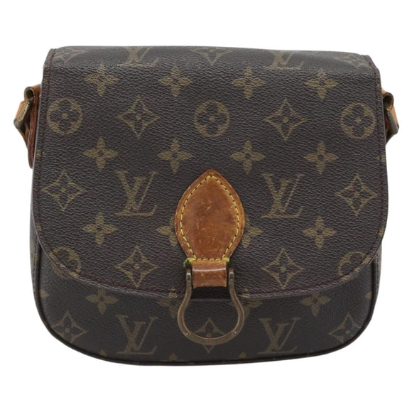 LOUIS VUITTON Monogram Saint Cloud MM Shoulder Bag M51243 LV Auth 184189