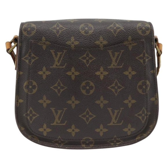 LOUIS VUITTON Monogram Saint Cloud MM Shoulder Bag M51243 LV Auth 184189