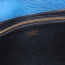 LOUIS VUITTON Epi Montaigne 27 Clutch Bag Blue M52655 LV Auth 184193-18