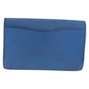 LOUIS VUITTON Epi Montaigne 27 Clutch Bag Blue M52655 LV Auth 184193-2