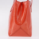 LOUIS VUITTON Monogram Vernis Wilshire PM Bag Orenge Sunset M93644 Auth 184196-5