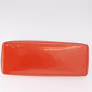 LOUIS VUITTON Monogram Vernis Wilshire PM Bag Orenge Sunset M93644 Auth 184196-9