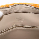 LOUIS VUITTON Monogram Vernis Houston Hand Bag Beige M91004 LV Auth 184197-17