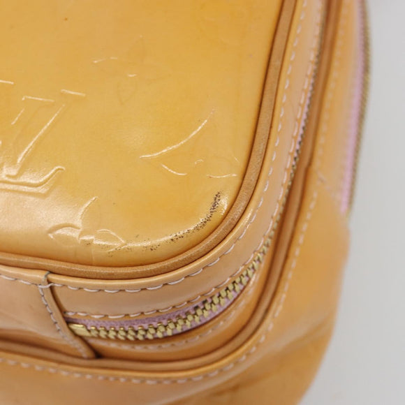 LOUIS VUITTON Monogram Vernis Marley Marshmallow Pink M91039 LV Auth 184200