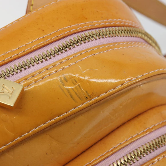 LOUIS VUITTON Monogram Vernis Marley Marshmallow Pink M91039 LV Auth 184200