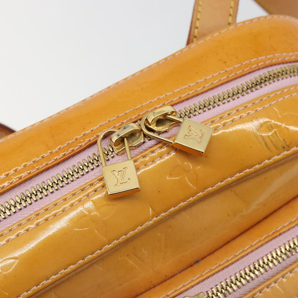 LOUIS VUITTON Monogram Vernis Marley Marshmallow Pink M91039 LV Auth 184200
