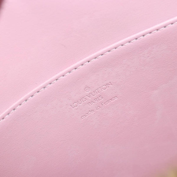 LOUIS VUITTON Monogram Vernis Marley Marshmallow Pink M91039 LV Auth 184200