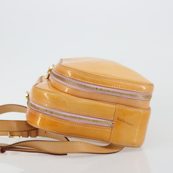 LOUIS VUITTON Monogram Vernis Marley Marshmallow Pink M91039 LV Auth 184200