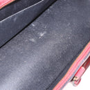 LOUIS VUITTON Epi Sac Triangle Hand Bag Red M52097 LV Auth 184201-16