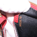 LOUIS VUITTON Epi Sac Triangle Hand Bag Red M52097 LV Auth 184201-20