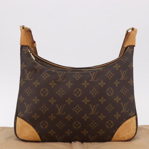 LOUIS VUITTON Monogram Boulogne 30 Shoulder Bag M51265 LV Auth 184202V