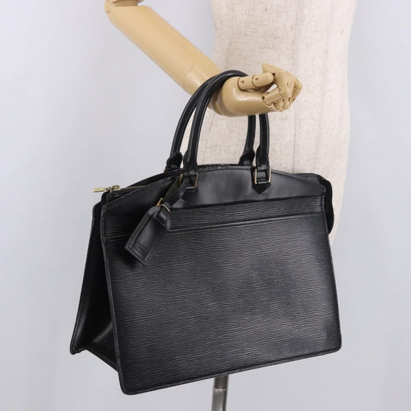 LOUIS VUITTON Epi Riviera Hand Bag Black M48182 LV Auth 184203