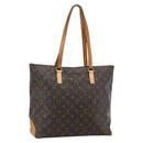 LOUIS VUITTON Monogram Cabas Mezzo Tote Bag M51151 LV Auth 184204-1