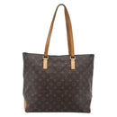 LOUIS VUITTON Monogram Cabas Mezzo Tote Bag M51151 LV Auth 184204-2