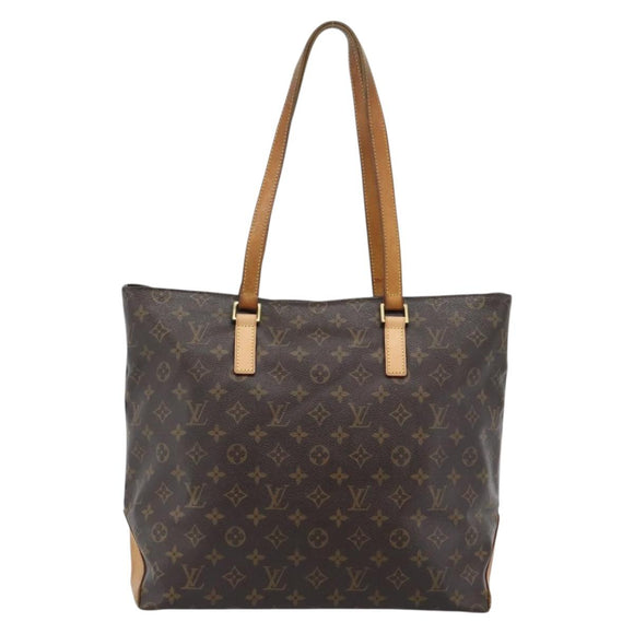 LOUIS VUITTON Monogram Cabas Mezzo Tote Bag M51151 LV Auth 184204