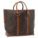 LOUIS VUITTON Monogram Sac Weekend GM Tote Bag M42420 LV Auth 184205-1