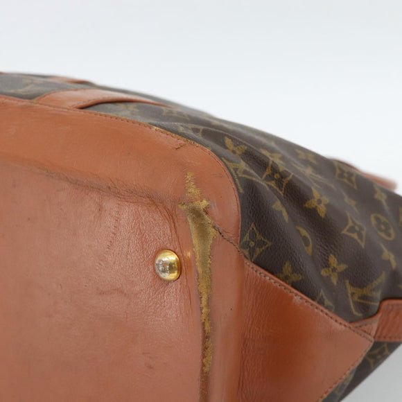 LOUIS VUITTON Monogram Sac Weekend GM Tote Bag M42420 LV Auth 184205