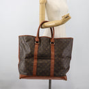 LOUIS VUITTON Monogram Sac Weekend GM Tote Bag M42420 LV Auth 184205-21