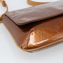 LOUIS VUITTON Monogram Vernis Thompson Street Bag Bronze M91124 LV Auth 184211-11