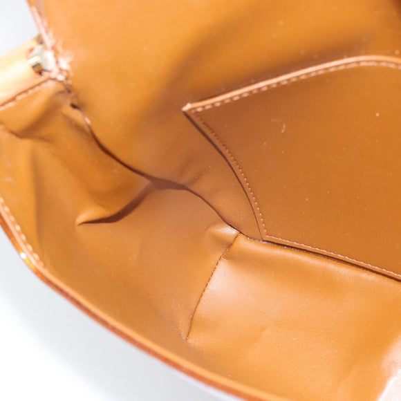 LOUIS VUITTON Monogram Vernis Thompson Street Bag Bronze M91124 LV Auth 184211