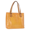 LOUIS VUITTON Monogram Vernis Houston Bag Marshmallow Pink M91302 LV Auth 184212-1