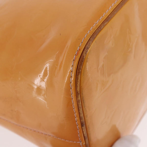 LOUIS VUITTON Monogram Vernis Houston Bag Marshmallow Pink M91302 LV Auth 184212