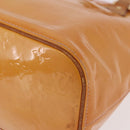 LOUIS VUITTON Monogram Vernis Houston Bag Marshmallow Pink M91302 LV Auth 184212-15