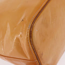 LOUIS VUITTON Monogram Vernis Houston Bag Marshmallow Pink M91302 LV Auth 184212-16