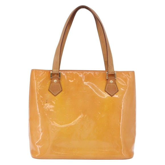 LOUIS VUITTON Monogram Vernis Houston Bag Marshmallow Pink M91302 LV Auth 184212
