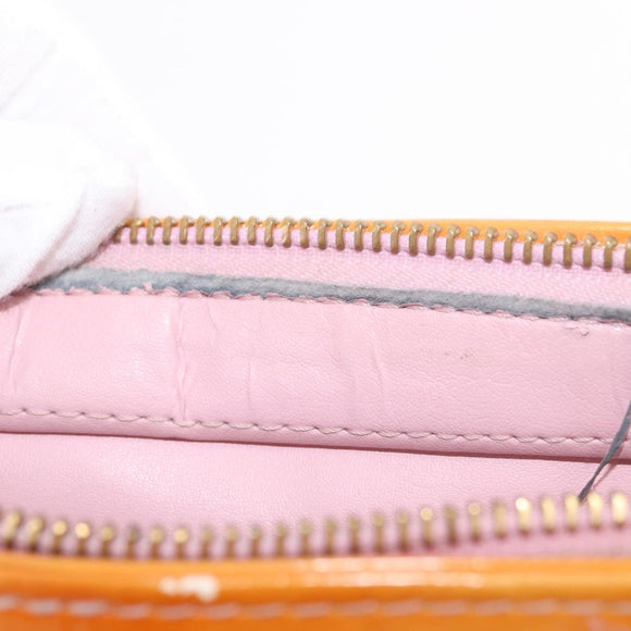 LOUIS VUITTON Monogram Vernis Houston Bag Marshmallow Pink M91302 LV Auth 184212
