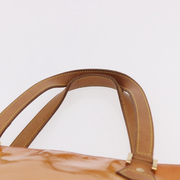 LOUIS VUITTON Monogram Vernis Houston Bag Marshmallow Pink M91302 LV Auth 184212
