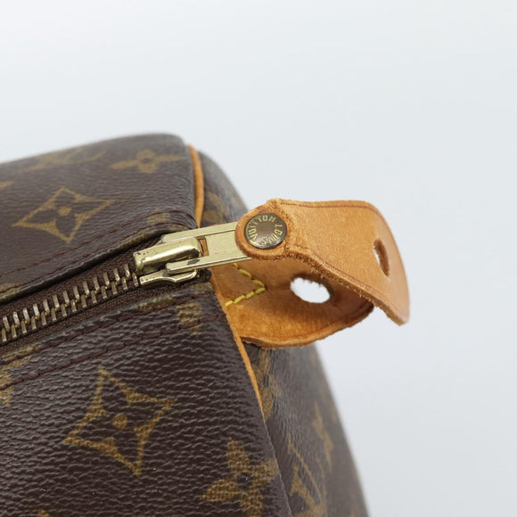 LOUIS VUITTON Monogram Speedy 30 Hand Bag M41526 LV Auth 184213V