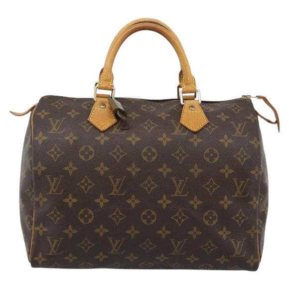 LOUIS VUITTON Monogram Speedy 30 Hand Bag M41526 LV Auth 184213V