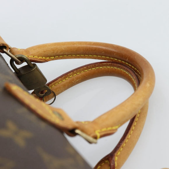 LOUIS VUITTON Monogram Speedy 30 Hand Bag M41526 LV Auth 184213V